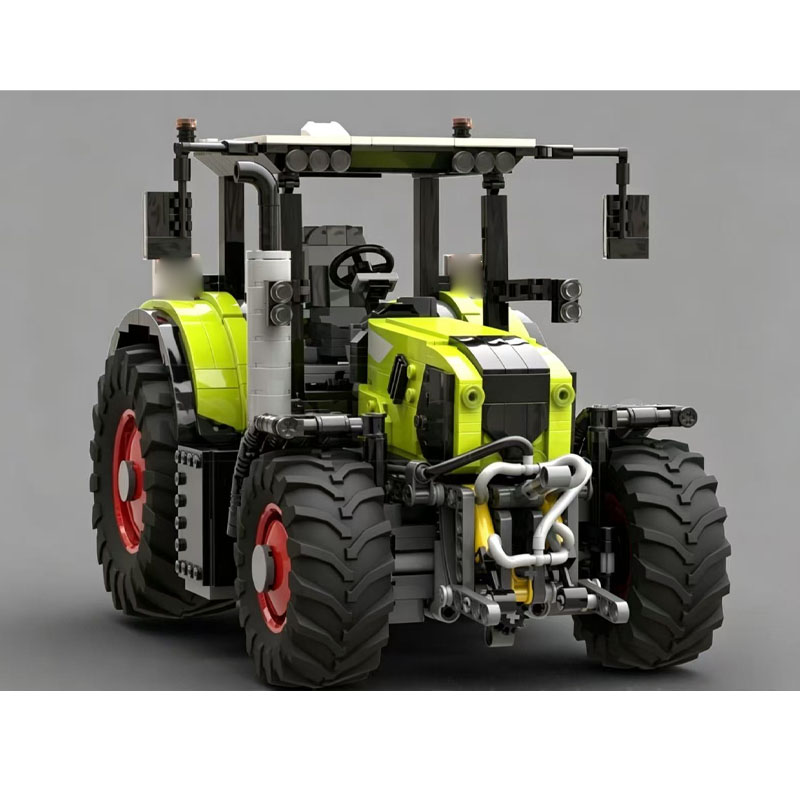 Urban Farming Usa - MOC-258882 Urban Farm Agricultural Tractor Building