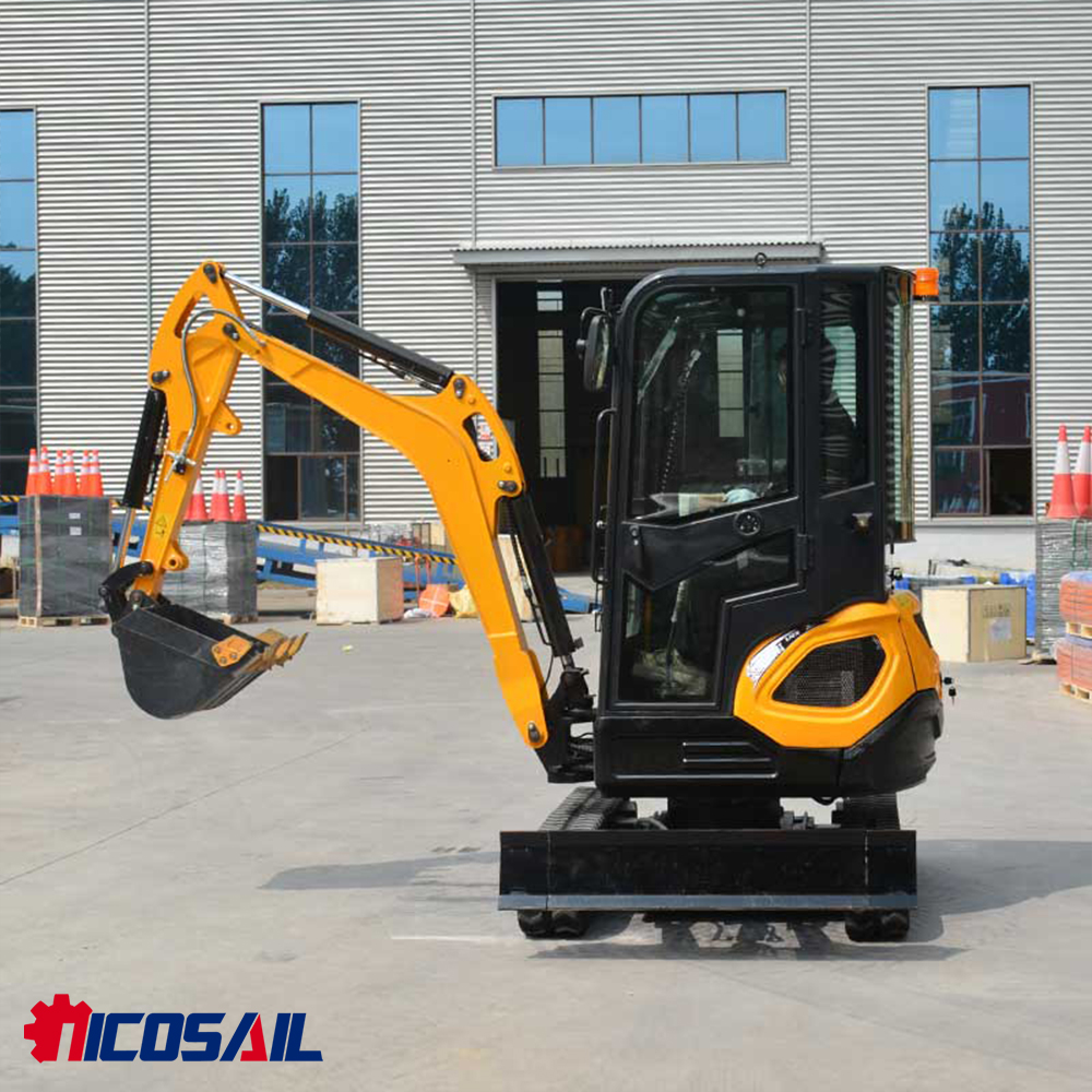 Urban Farming Park - Mini Crawler Excavator for Urban Park