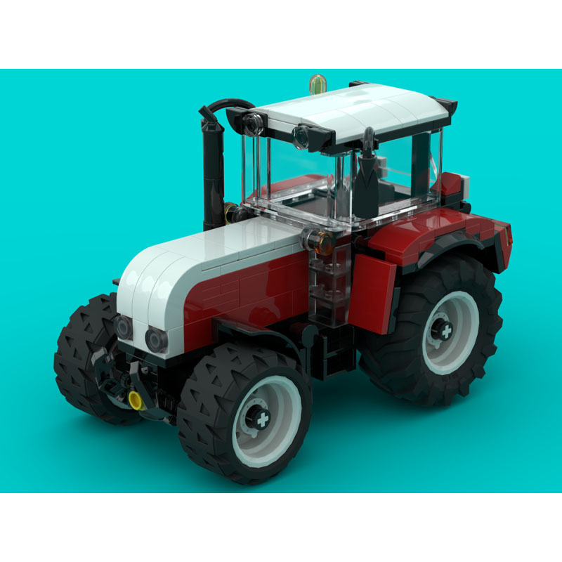 Urban Farming Usa - MOC-256353 Urban Farm Agricultural Tractor Building