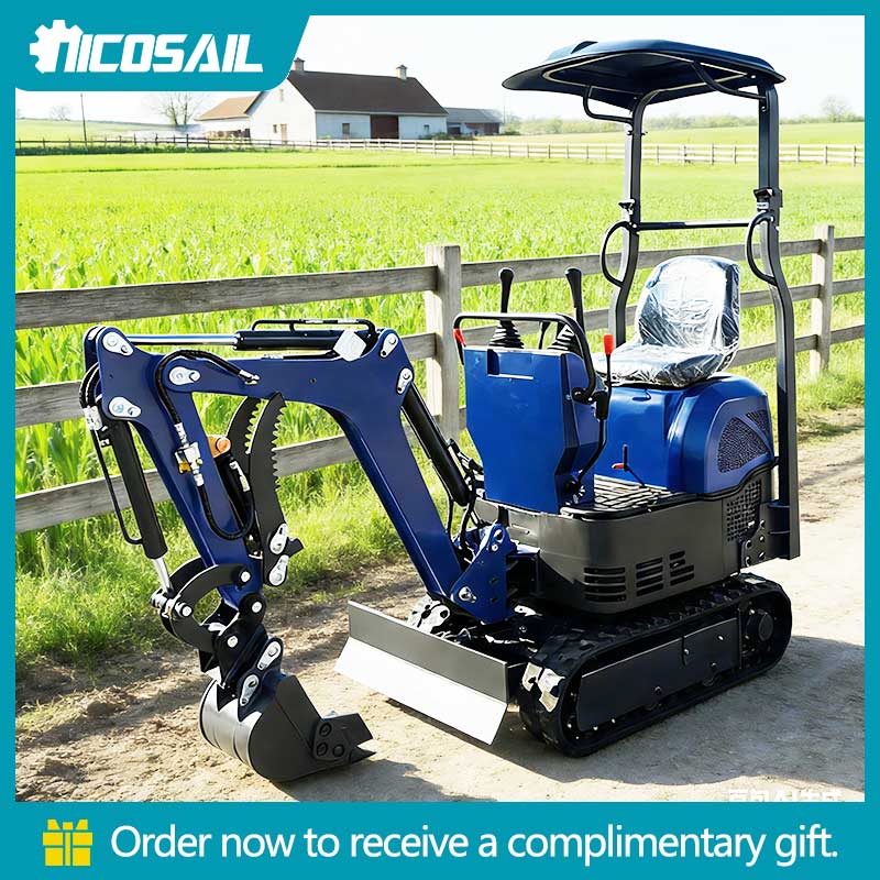 Compact 1t Mini Excavator Mult - Urban Farming In China avis et prix