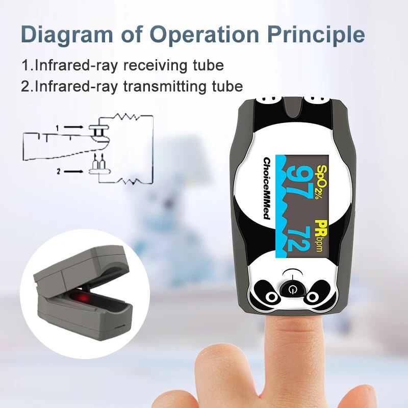 ChoiceMMed Pediatric Finger Pu - Do Oxygen Meter avis et prix