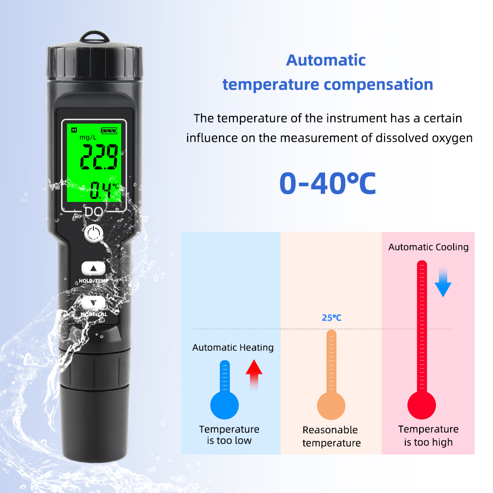Professional DO9100 Dissolved  - Do Oxygen Meter avis et prix