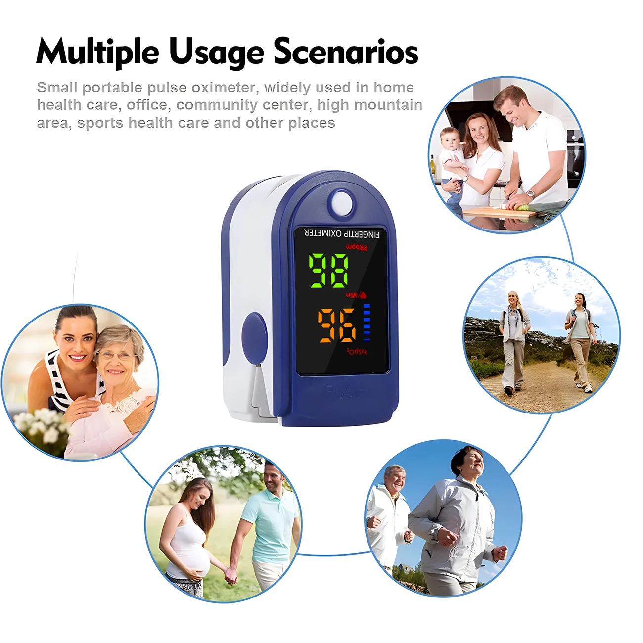 10PCS Finger Pulse Oximeter Sp - Do Oxygen Meter avis et prix