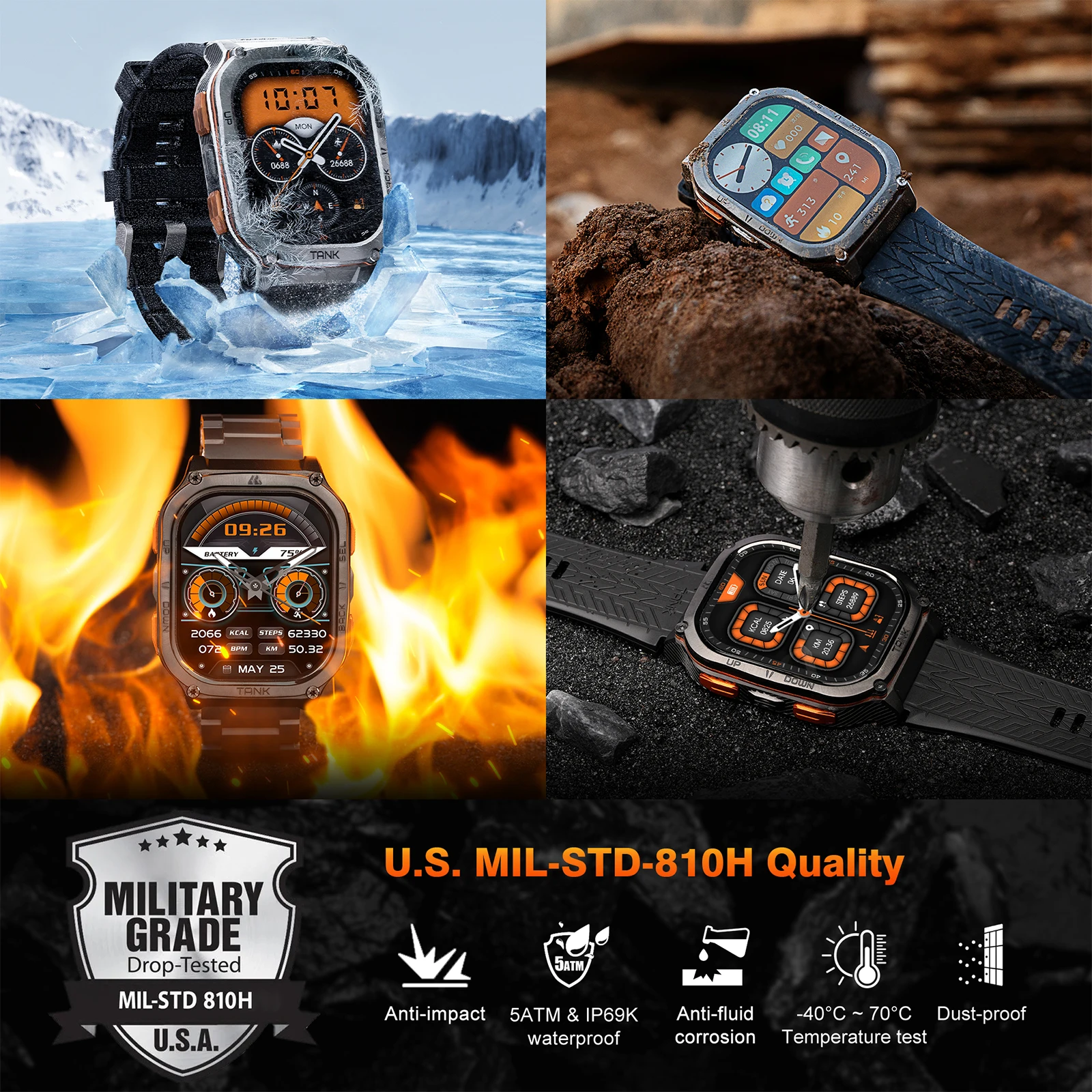 2025 KOSPET TANK M3 Ultra GPS  - Do Oxygen Meter avis et prix