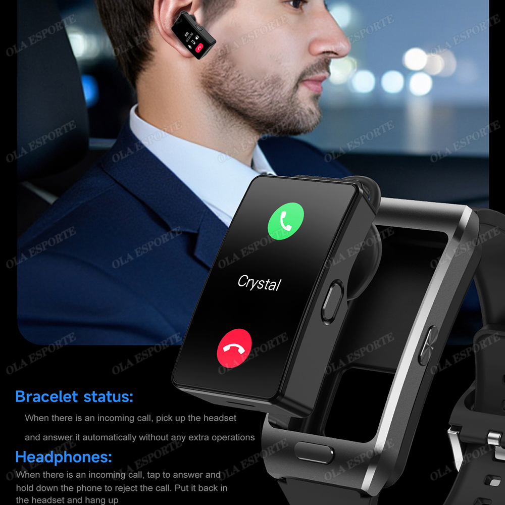 2 in 1 Smart Watch Earphone Ca - Do Oxygen Meter avis et prix