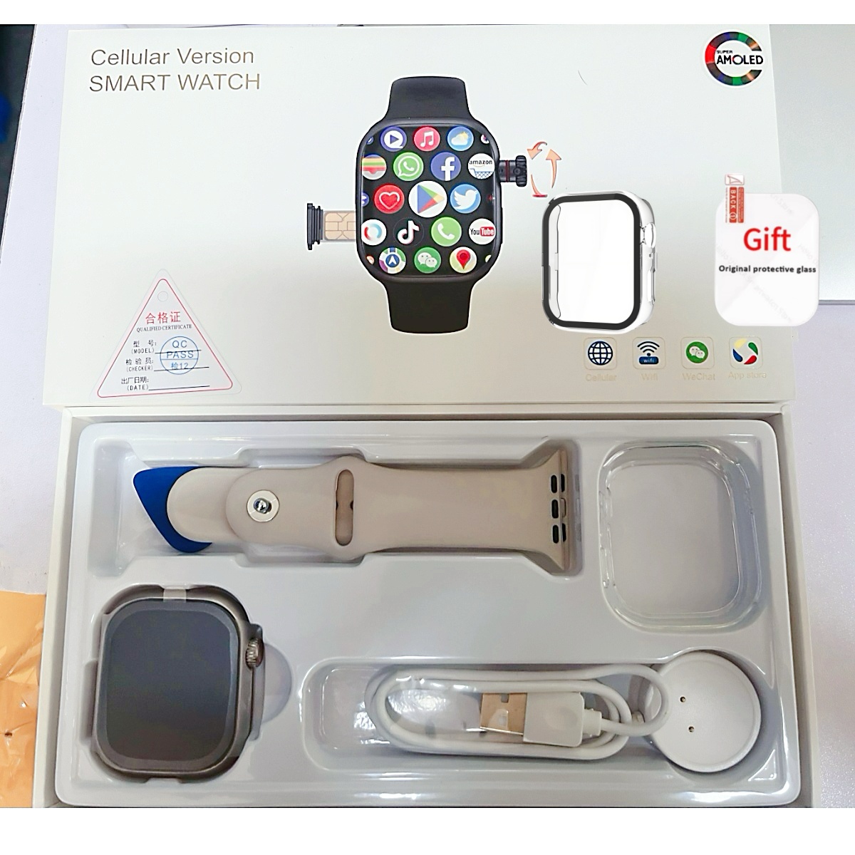 CD99 Smart Watch 8GB RAM AMOLE - Do Oxygen Meter avis et prix