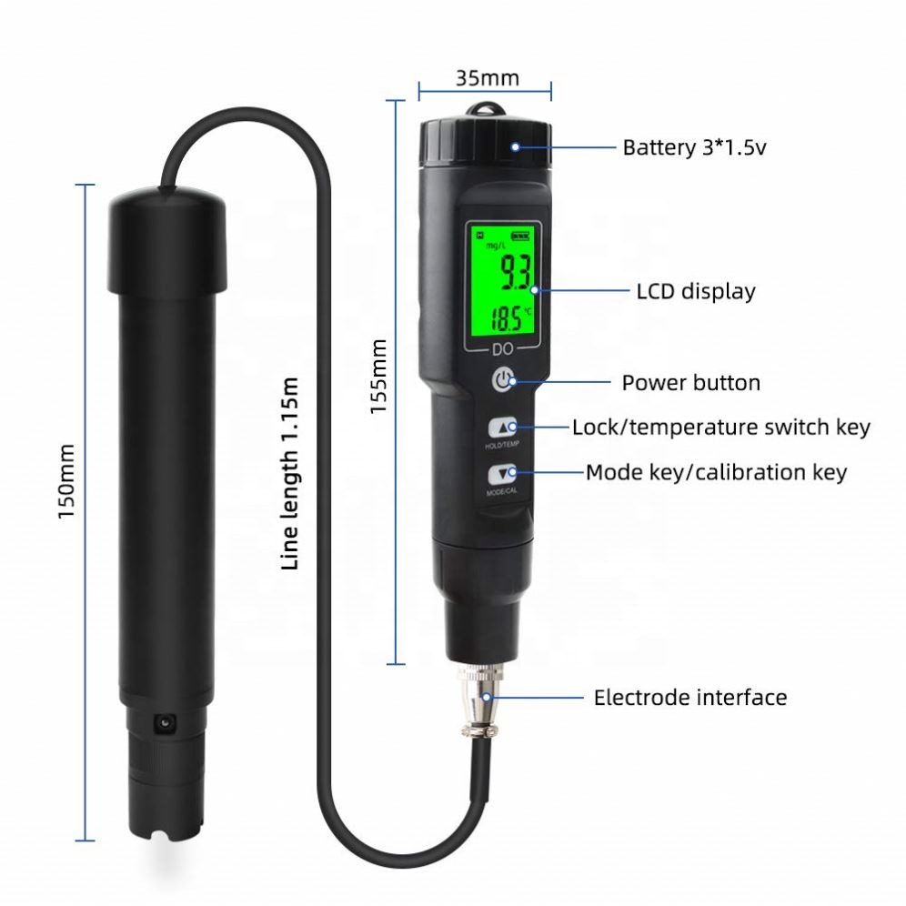 Portable Dissolved Oxygen 0-30 - Do Oxygen Meter avis et prix