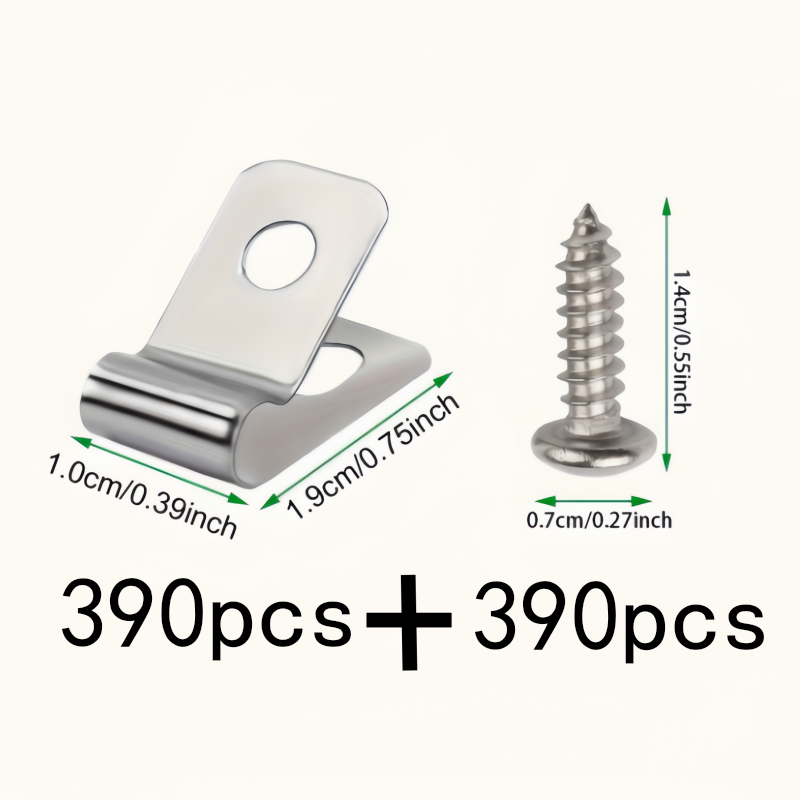 390 Clips + 390 Nails, Corrosi - Urban Farming Usa avis et prix